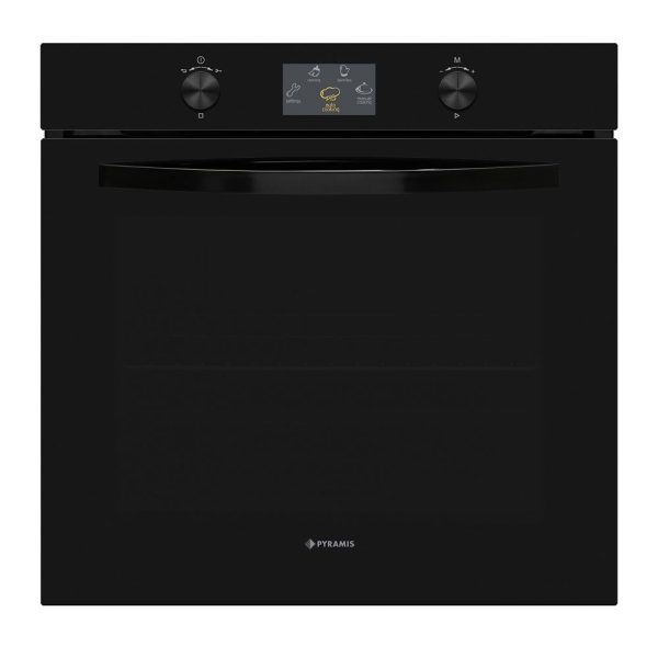 Cuptor electric Pyramis 6OIN BO112V Full Black Glass
