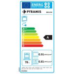 Cuptor electric Pyramis 6OIN BO113V Black Glass & Inox - imagine 4