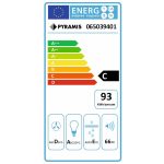 Hota decorativa Pyramis VETRIO Grey Glass 60cm - imagine 3