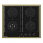 Plita gaz Pyramis 8080 PVD GOLD