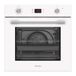 Cuptor electric Pyramis 731065 PKLED White Glass
