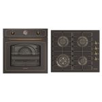 Set Rustic Pyramis 733070 Black Metal