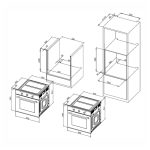 Cuptor electric Pyramis BAS Elegant 1001 IX - imagine 2