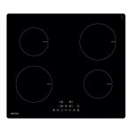 Plita inductie Pyramis 58IND 920 Black Glass - imagine 2