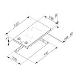 Plita electrica domino Pyramis PHC31233FMB Black Glass - imagine 3