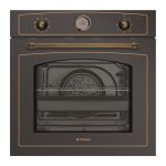 Cuptor electric Pyramis 733070 Rustic Black