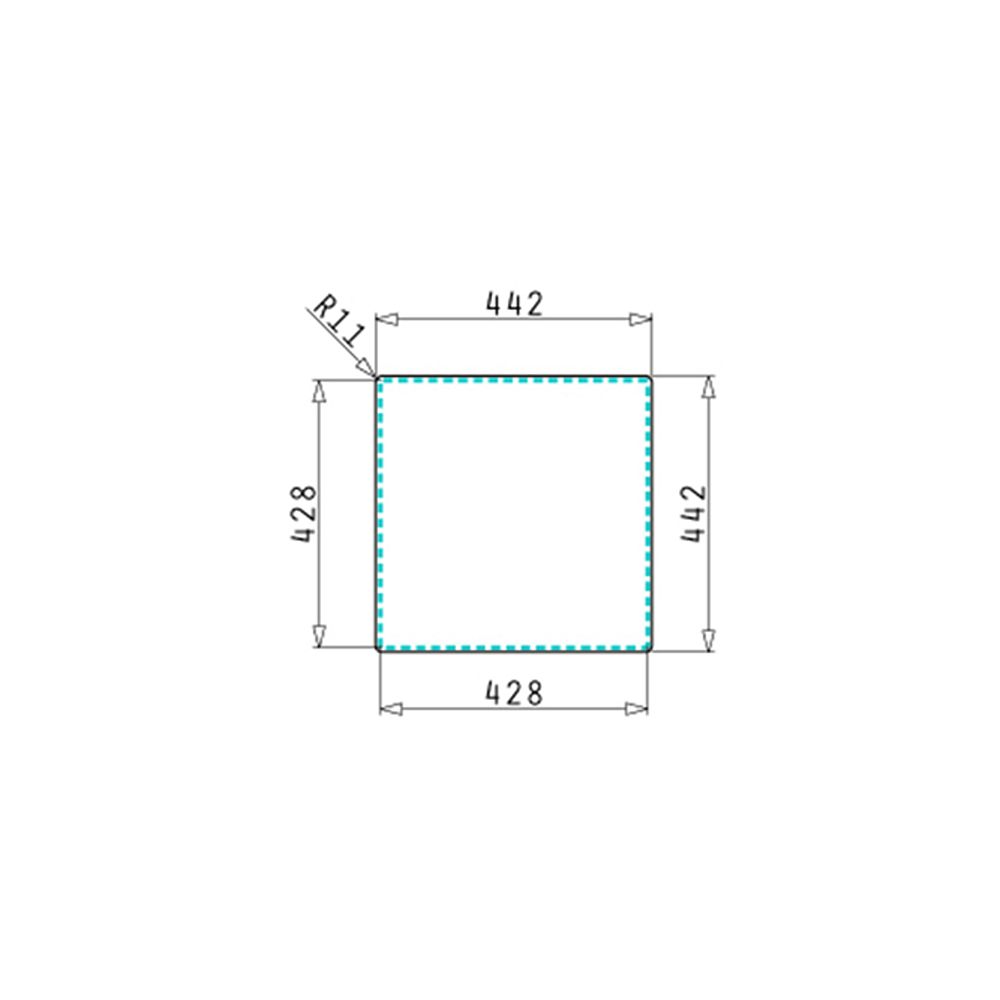 Set chiuveta inox ASTRIS COLORA 40x40 1B si baterie ECO BELLO Copper - imagine 4