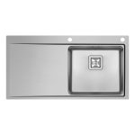 Chiuveta Inox OLYNTHOS 100x52 1B 1D DR