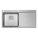 Chiuveta Inox OLYNTHOS 100x52 1B 1D ST