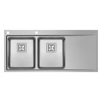 Chiuveta Inox OLYNTHOS 116x52 2B 1D ST