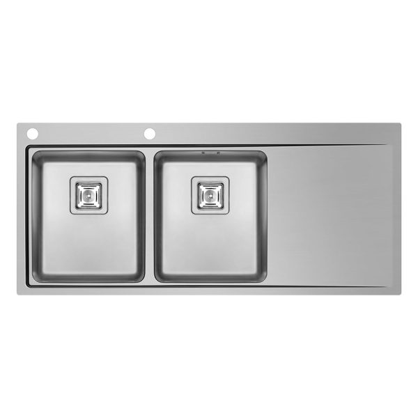 Chiuveta Inox OLYNTHOS 116x52 2B 1D ST