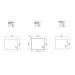 Chiuveta inox Pyramis ZEUS 54x44 1B - imagine 3