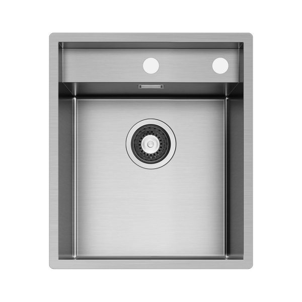 Chiuveta inox Pyramis KRYPTO 44x51 B