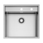 Chiuveta inox Pyramis KRYPTO 54x51 1B