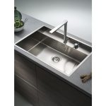Chiuveta inox Pyramis KRYPTO 74x51 1B - imagine 4