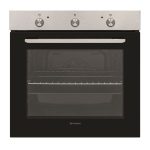 Cuptor electric Pyramis PO78021008PIX Black Glass si Inox