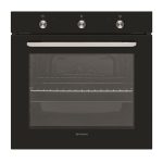 Cuptor electric Pyramis PO78031008PBL Black Glass