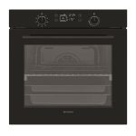 Cuptor electric Pyramis PO78082009SBL Full Black Glass