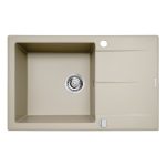 Chiuveta bucatarie Pyramis KEROS 76x48 1B 1D Beige