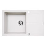 Chiuveta bucatarie Pyramis KEROS 76x48 1B 1D Snow