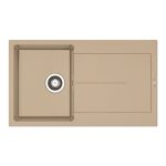 Chiuveta bucatarie Pyramis ITHAKA 86x50 1B 1D Dark Beige