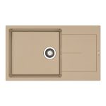 Chiuveta bucatarie Pyramis ITHAKA PLUS 86x50 1B 1D Dark Beige