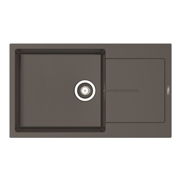 Chiuveta bucatarie Pyramis ITHAKA PLUS 86x50 1B 1D Iron Grey