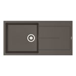 Chiuveta bucatarie Pyramis ITHAKA PLUS 100x50 1B 1D Iron Grey