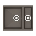 Chiuveta bucatarie Pyramis ITHAKA 55,5x46 1 1/2B UM Iron Grey