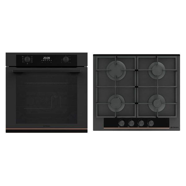 Pachet Pyramis Duo Copper Line 2080 Black Glass