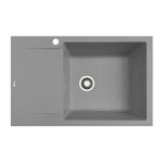 Chiuveta soft compozit Pyramis MAGNIFICA Durothek 1B1D DR Grey