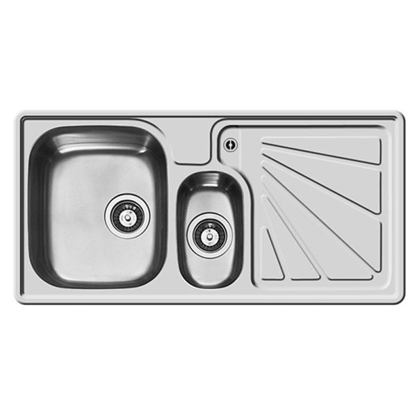 Chiuveta Inox Dimitra 96x48 1 1/2B 1D SM