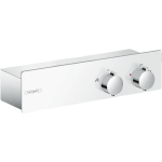 Hansgrohe ShowerTablet 350 baterie dus termostatata, montaj aparent, alb-crom