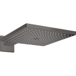 Hansgrohe Raindance E 300 palarie dus 1 functie cu brat 39 cm inclus, negru periat