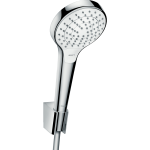 Hansgrohe Croma Select S Vario set dus 3 functi, suport si furtun 160 cm, alb-crom