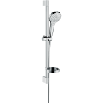 Hansgrohe Croma Select S Vario set dus 3 functii, port sapun si bara 65 cm, alb-crom