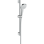 Hansgrohe Croma Select E Vario set dus 3 functii cu bara de 65 cm, alb-crom