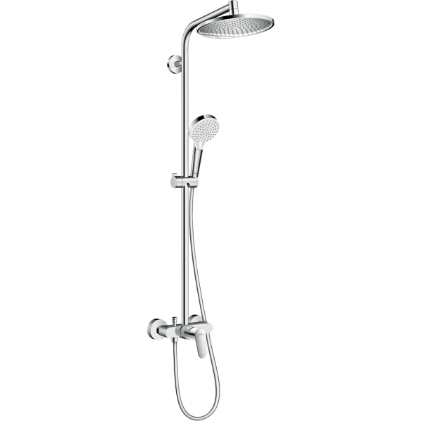 Hansgrohe Crometta S 240 coloana de dus cu baterie monocomanda, crom