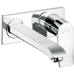 Hansgrohe Metris baterie lavoar montaj incastrat pipa 225 mm, crom