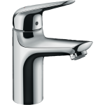 Hansgrohe Novus 100 baterie lavoar cu ventil push-open, crom