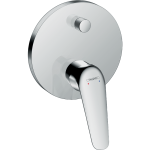 Hansgrohe Novus baterie cada-dus montaj incastrat, crom