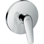Hansgrohe Novus baterie dus montaj incastrat, crom