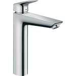 Hansgrohe Logis 190 baterie lavoar inalta cu ventil pop-up, crom