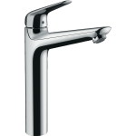 Hansgrohe Novus 230 baterie lavoar inalta cu ventil push-open, crom