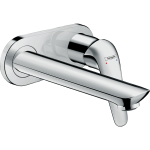 Hansgrohe Novus baterie lavoar montaj incastrat cu pipa 194 mm, crom