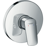 Hansgrohe Logis baterie dus, montaj incastrat, crom