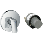Hansgrohe Logis baterie dus, montaj incastrat, box incastrat inclus