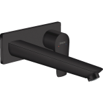 Hansgrohe Talis E baterie lavoar montaj incastrat, pipa 225 mm, negru mat