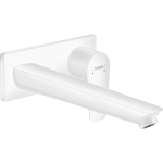 Hansgrohe Talis E baterie lavoar montaj incastrat, pipa 225 mm, alb mat