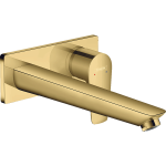 Hansgrohe Talis E baterie lavoar montaj incastrat, pipa 225 mm, gold optic